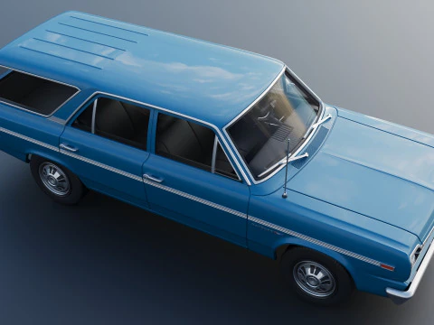 AMC Rambler Station Wagon 1969 3D Print Model