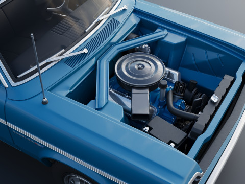 AMC Rambler Station Wagon 1969 Model Cetak 3D