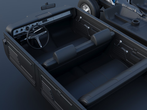 AMC Rambler Station Wagon 1969 Model Cetak 3D