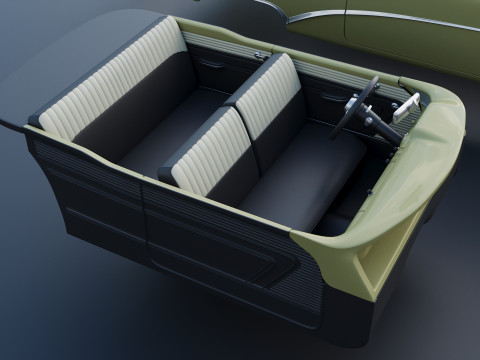 Buick Special 2-Door Sedan 1954 3D-printmodel