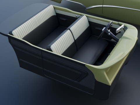 Buick Special 2-Door Sedan 1954 3D-printmodel
