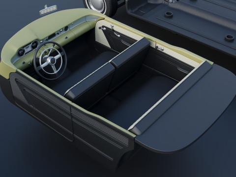 Buick Special 2-Door Sedan 1954 3D-printmodel