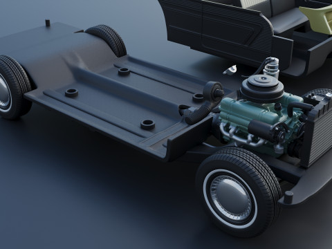 Buick Special 2-Door Sedan 1954 3D-printmodel