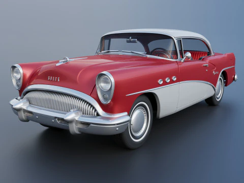 Abad Buick 1954 Model Cetak 3D