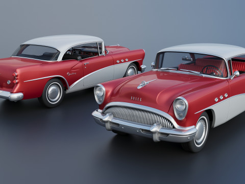 Buick Century 1954 3D Принт Модель