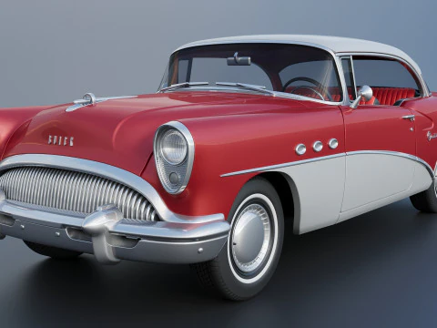 Buick Century 1954 3D Print Model