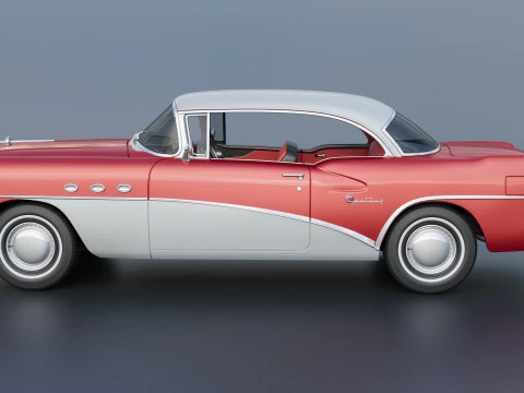 Buick Century 1954 3D Print Model