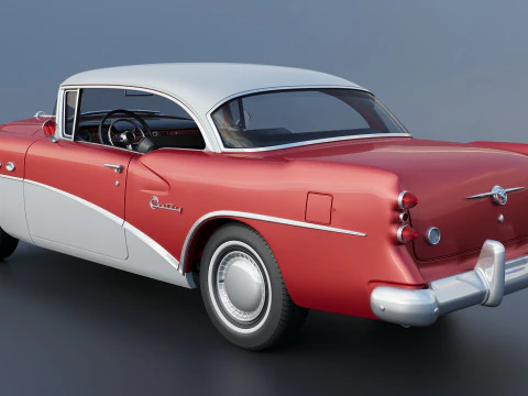 Buick Century 1954 3D Print Model