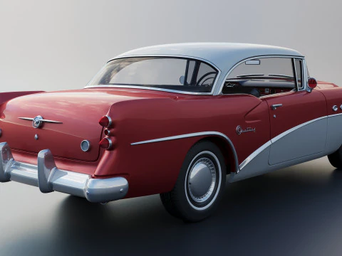 Buick Century 1954 3D Print Model