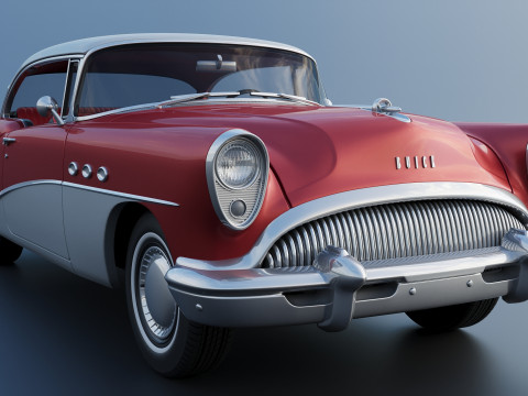 Buick Century 1954 3D Принт Модель