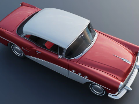 Buick Century 1954 3D Print Model