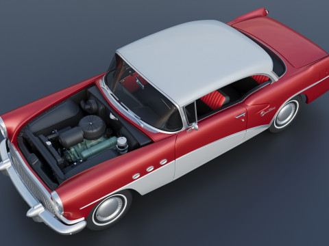 Buick Century 1954 3D Принт Модель