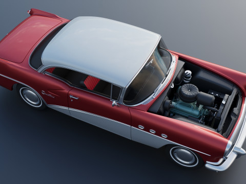 Buick Century 1954 3D Принт Модель