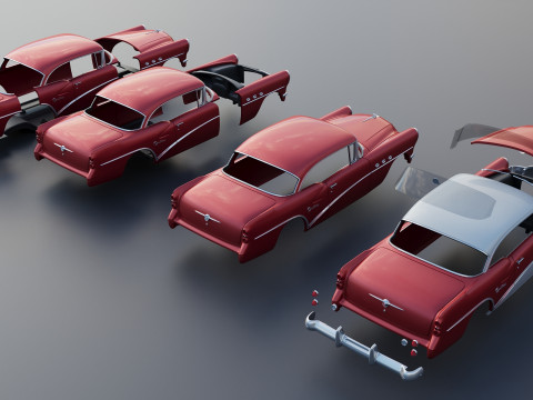 Buick Century 1954 3D Принт Модель