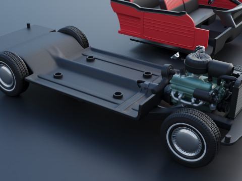 Buick Century 1954 3D Принт Модель