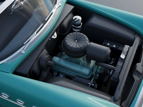 Buick Century Convertible 1954 3D Print Model
