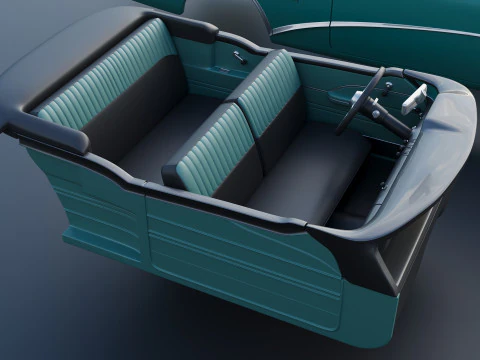 Buick Century Convertible 1954 3D Print Model