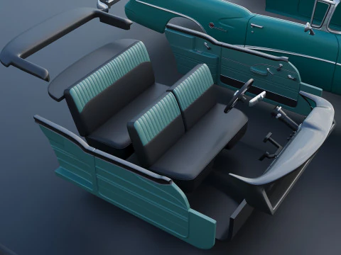 Buick Century Convertible 1954 3D Print Model