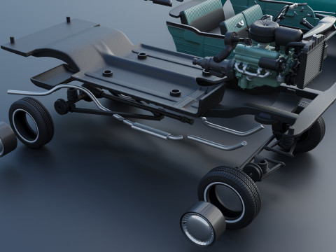 Buick Century Convertible 1954 3D Принт Модель