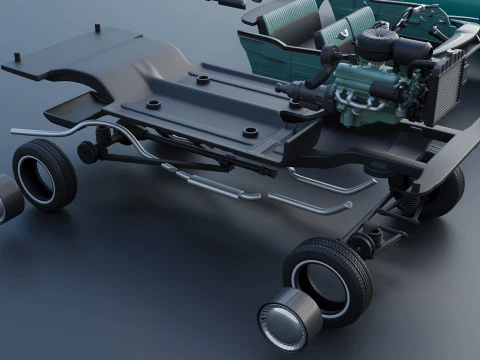 Buick Century Convertible 1954 3D Print Model