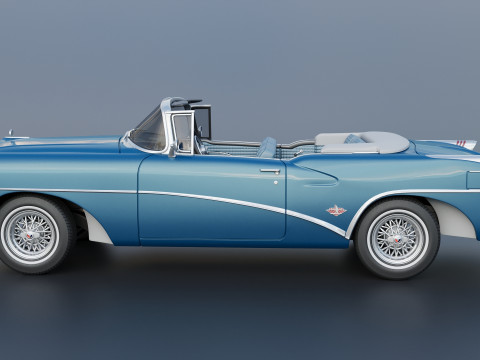 Buick Skylark 1954 3D 打印模型