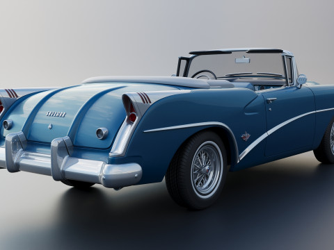 Buick Skylark 1954 3D 打印模型