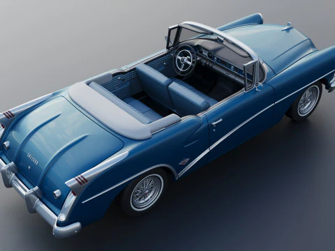 Buick Skylark 1954 3D Print Model