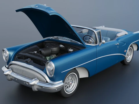 Buick Skylark 1954 3D Print Model