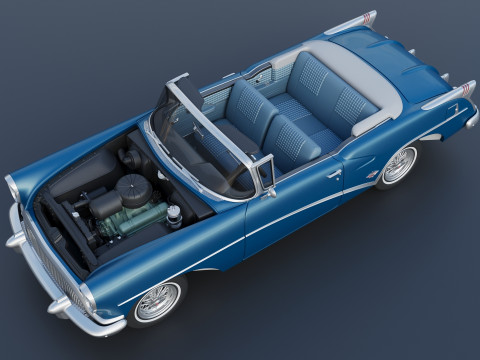 Buick Skylark 1954 3D 打印模型