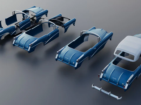 Buick Skylark 1954 3D Print Model