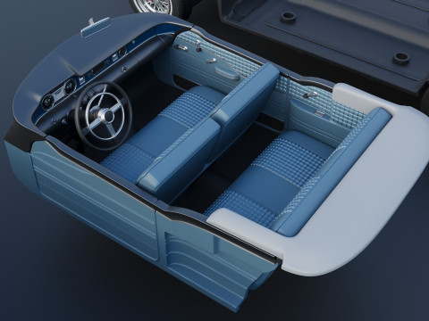 Buick Skylark 1954 3D 打印模型