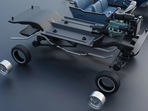 Buick Skylark 1954 3D Print Model