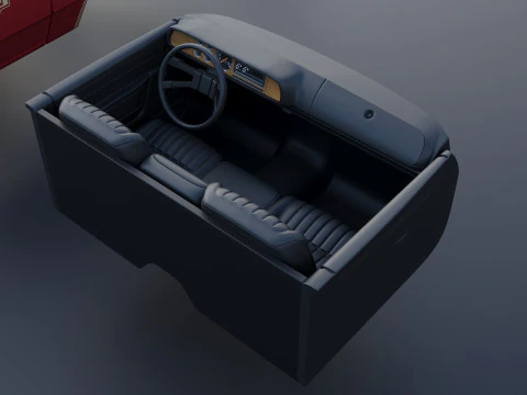 Dodge Lil Red Express Truck 3D Print Model