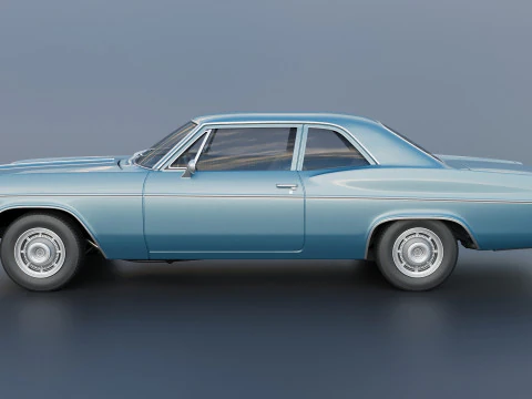 Chevrolet Bel Air 1966 3D Print Model
