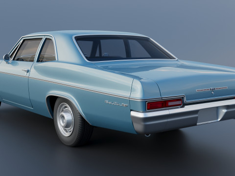 Chevrolet Bel Air 1966 3D Принт Модель