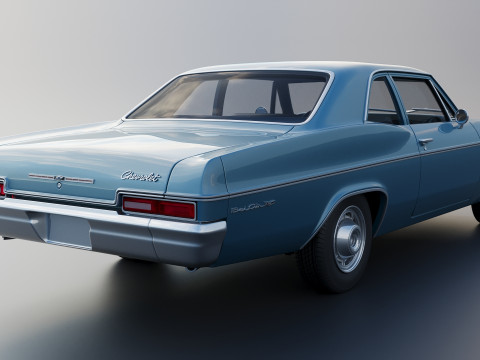 Chevrolet Bel Air 1966 3D Принт Модель