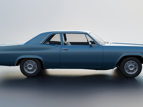 Chevrolet Bel Air 1966 3D Принт Модель