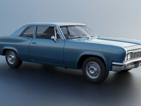 Chevrolet Bel Air 1966 3D Принт Модель