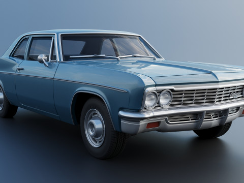 Chevrolet Bel Air 1966 3D Принт Модель