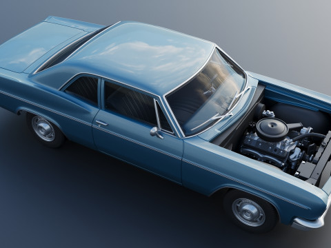 Chevrolet Bel Air 1966 3D Принт Модель