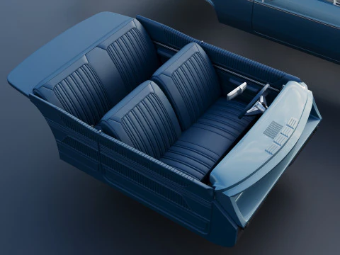Chevrolet Bel Air 1966 3D Print Model