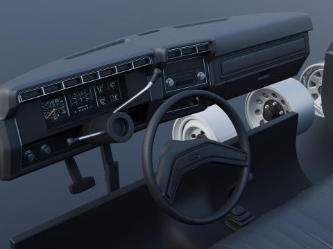 B-150 Panel Truck 1980 3D Print Model