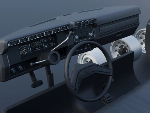 B-150 Panel Truck 1980 3D Print Model