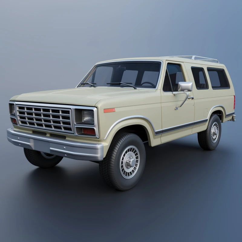 B-150 Carry All 1982 3D Print Model .c4d .max .obj .3ds .fbx .stl .blend