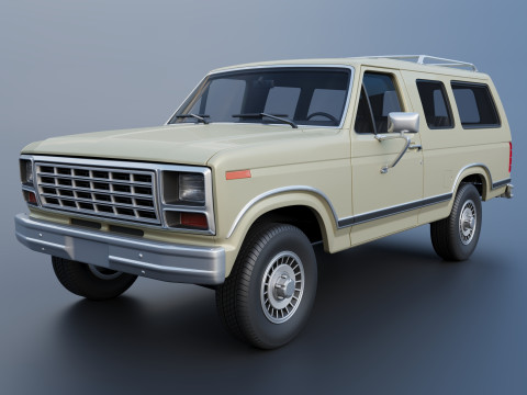 B-150 Carry All 1982 3D Druckmodell
