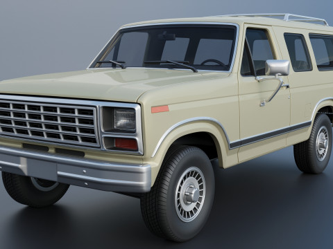 B-150 Carry All 1982 3D Druckmodell