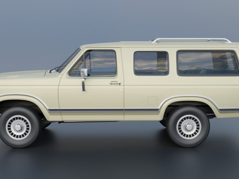 B-150 Carry All 1982 3D Druckmodell