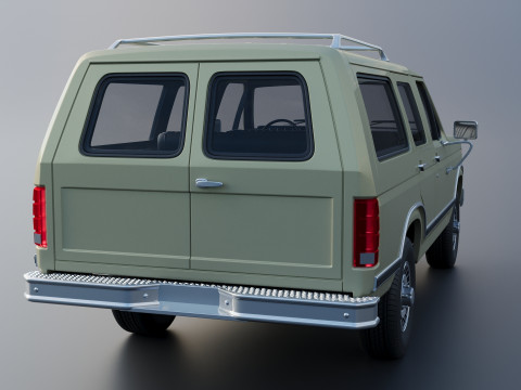 B-150 Carry All 1982 3D Druckmodell