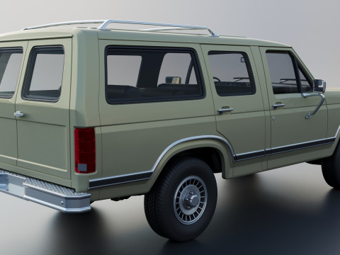 B-150 Carry All 1982 3D Druckmodell