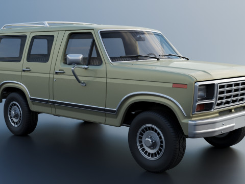 B-150 Carry All 1982 3D Druckmodell